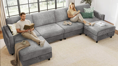 GANDALF 3 Seats Modular Sofa