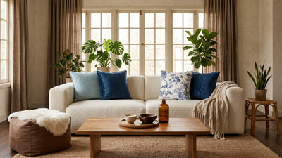 KKL Soft Harbor Throw Pillows