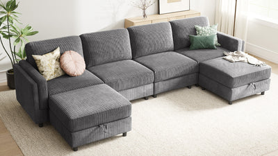 GANDALF 3 Seats Modular Sofa