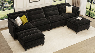 ALEX 6 Seats U Shape Modular Sofa