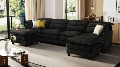 ALEX 6 Seats U Shape Modular Sofa