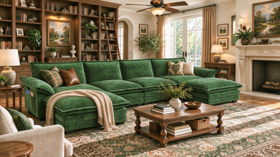 PANDA 6 Seats U Shape Modular Sofa