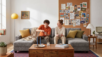 EMMA 4 Seats L Shape Modular Sofa