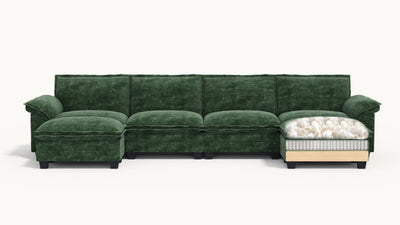 PANDA 6 Seats U Shape Modular Sofa