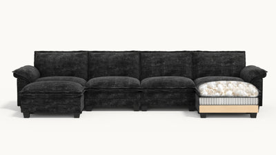 PANDA 6 Seats U Shape Modular Sofa