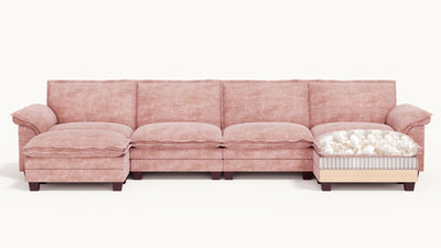 PANDA 6 Seats U Shape Modular Sofa
