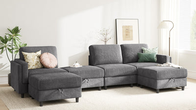 GANDALF 3 Seats Modular Sofa