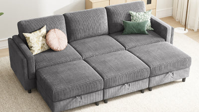 GANDALF 3 Seats Modular Sofa