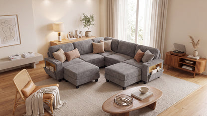 EMMA 4 Seats L Shape Modular Sofa
