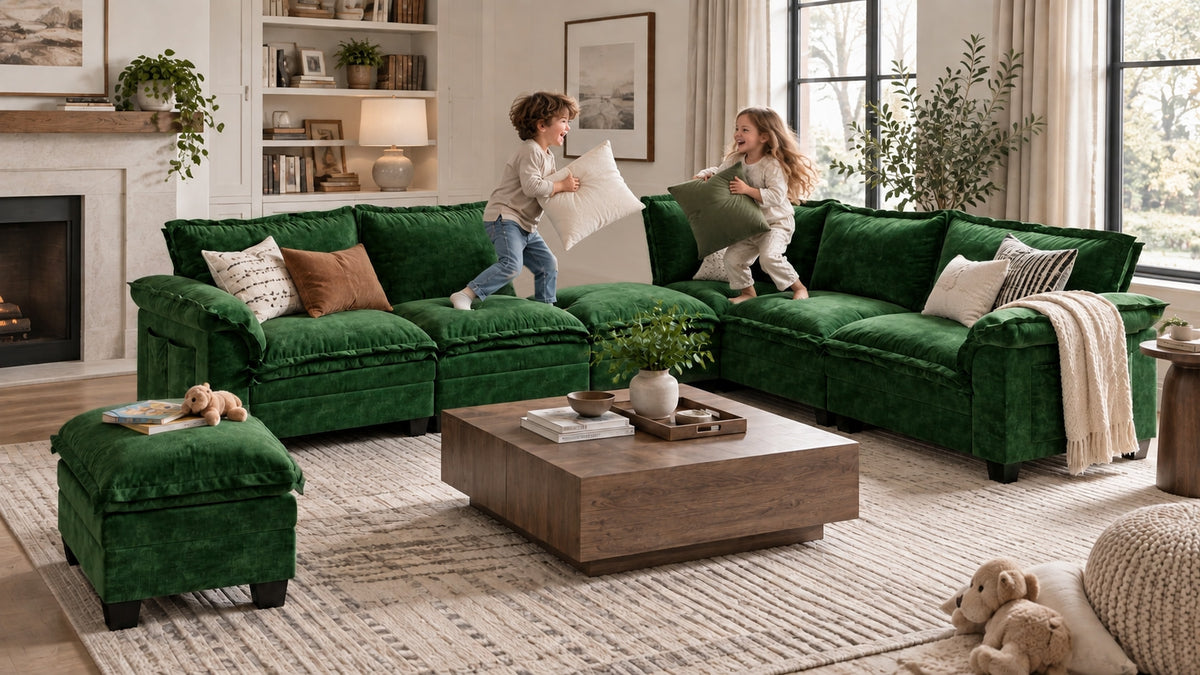 PANDA 2 Seats Modular Sofa