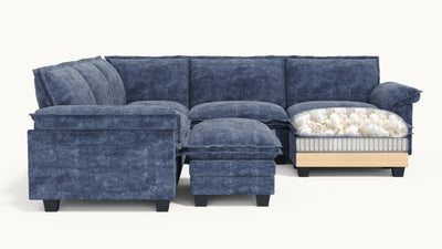 PANDA 6 Seats U Shape Modular Sofa