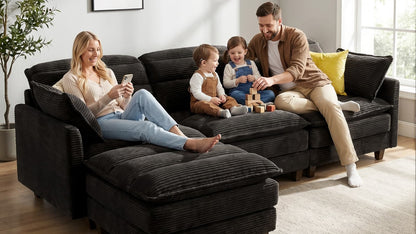 ALEX 7 Seats V Shape Modular Sofa