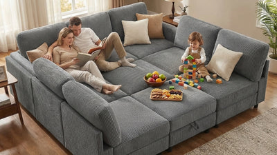GANDALF 3 Seats Modular Sofa