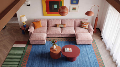 PANDA 2 Seats Modular Sofa