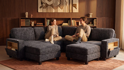 EMMA 4 Seats L Shape Modular Sofa