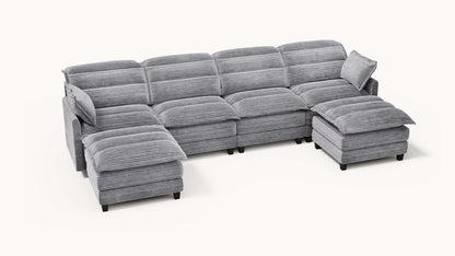 ALEX 7 Seats V Shape Modular Sofa