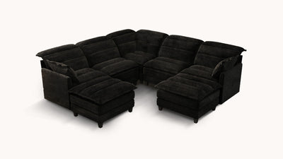 ALEX 6 Seats U Shape Modular Sofa