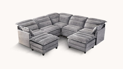 ALEX 6 Seats U Shape Modular Sofa