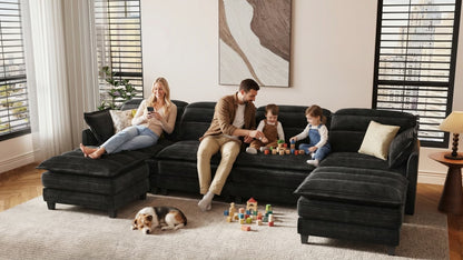 ALEX 7 Seats V Shape Modular Sofa