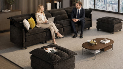 ALEX 7 Seats V Shape Modular Sofa