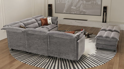 ALEX 7 Seats V Shape Modular Sofa