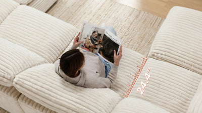 CLOUD 6 Seats U Shape Modular Compressed Sofa