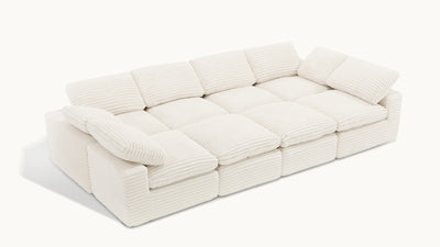 CLOUD 6 Seats U Shape Modular Compressed Sofa