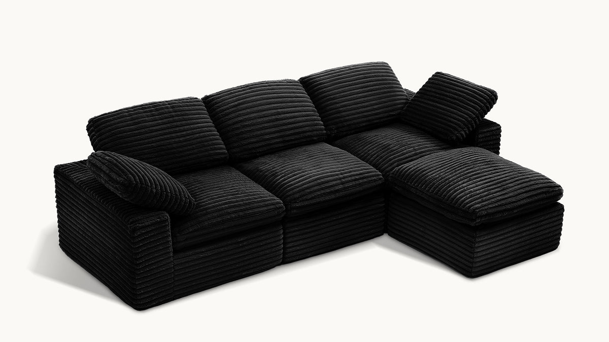 CLOUD 6 Seats U Shape Modular Compressed Sofa