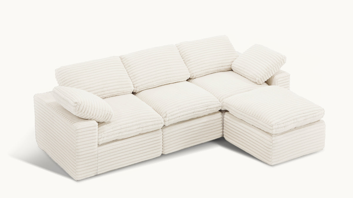 CLOUD 6 Seats U Shape Modular Compressed Sofa