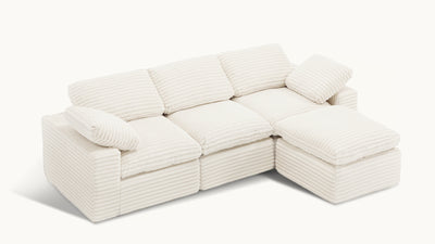 CLOUD 6 Seats U Shape Modular Compressed Sofa