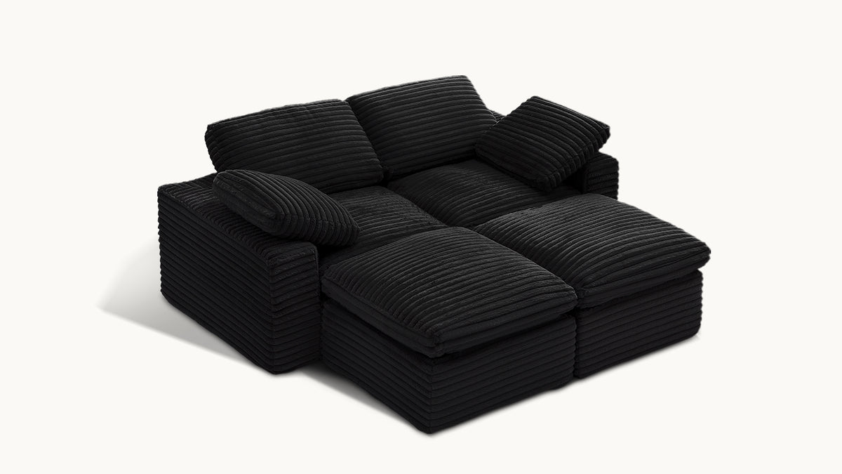 CLOUD 6 Seats U Shape Modular Compressed Sofa