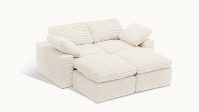 CLOUD 6 Seats U Shape Modular Compressed Sofa