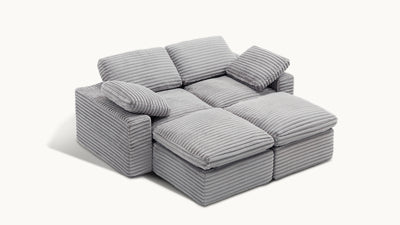 CLOUD 6 Seats U Shape Modular Compressed Sofa