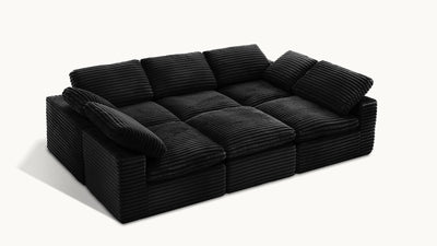CLOUD 6 Seats U Shape Modular Compressed Sofa