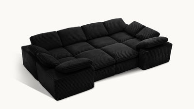 CLOUD 6 Seats U Shape Modular Compressed Sofa