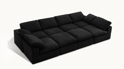 CLOUD 6 Seats U Shape Modular Compressed Sofa
