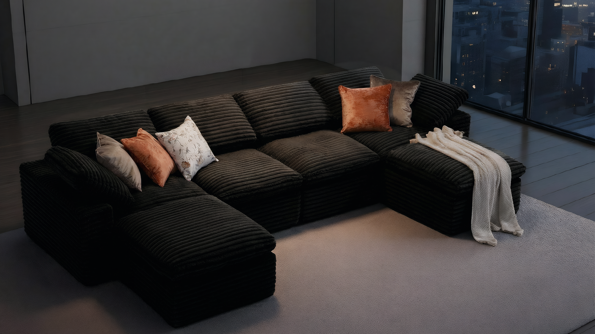 CLOUD Modular Compressed Sofa