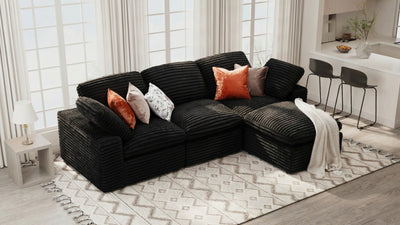 CLOUD 6 Seats U Shape Modular Compressed Sofa