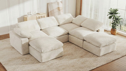 CLOUD 4 Seats Sofa Bed Modular Compressed Sofa
