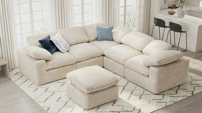 CLOUD 4 Seats Sofa Bed Modular Compressed Sofa