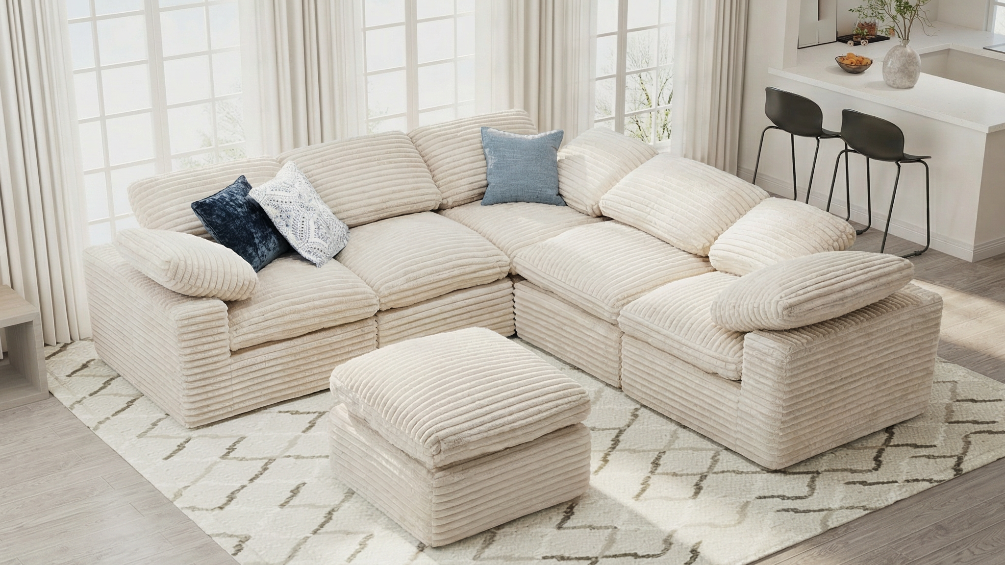 CLOUD Modular Compressed Sofa