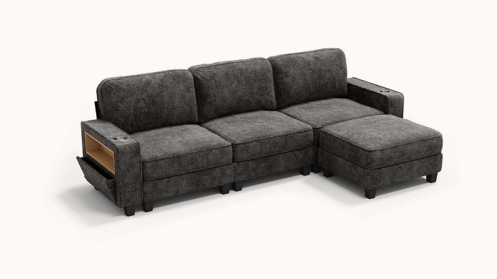 EMMA 4 Seats L Shape Modular Sofa