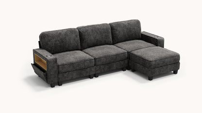 EMMA 4 Seats L Shape Modular Sofa