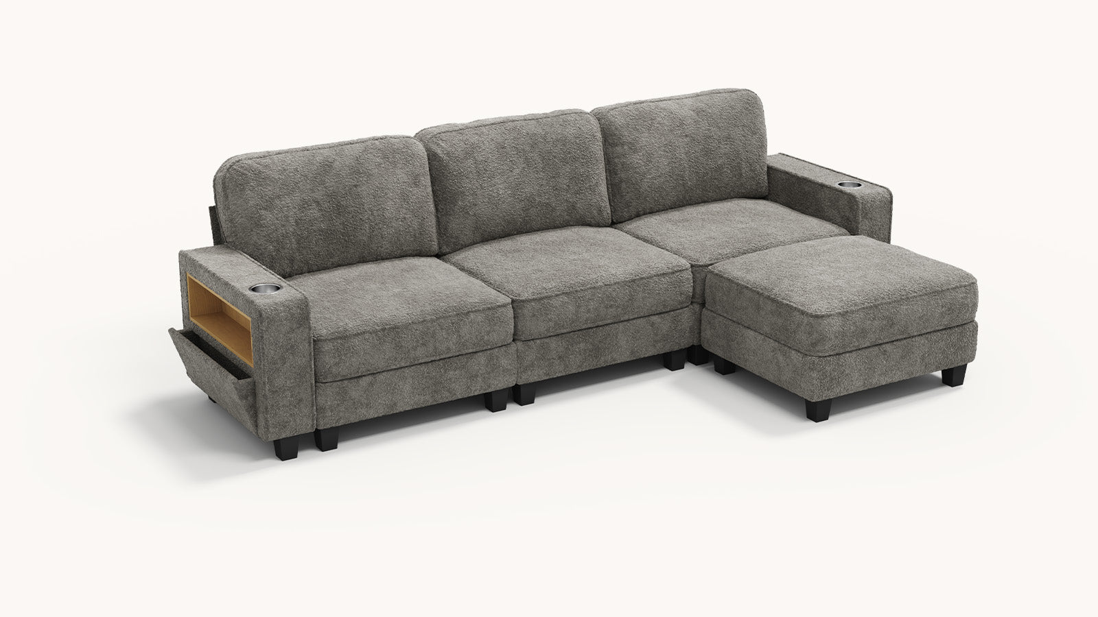 EMMA 4 Seats L Shape Modular Sofa