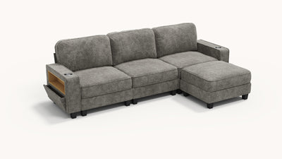 EMMA 6 Seats U Shape Modular Sofa