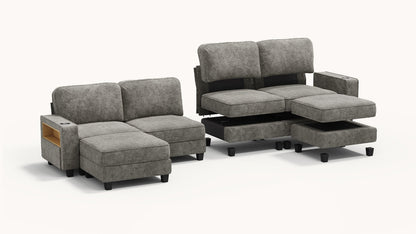 EMMA 4 Seats L Shape Modular Sofa