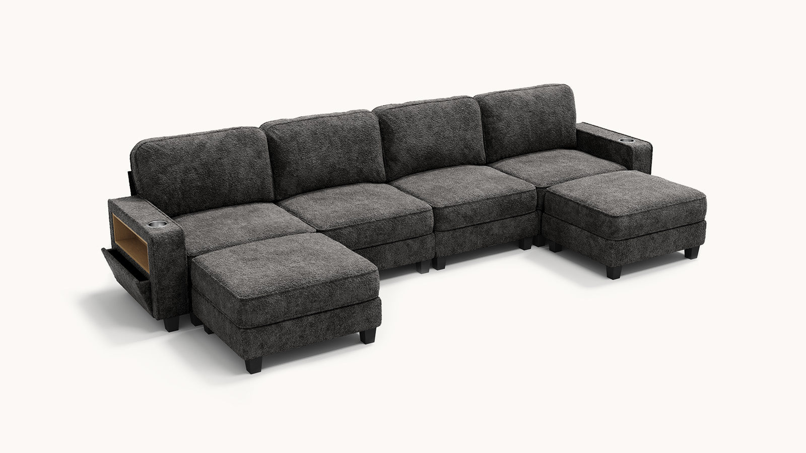 EMMA 4 Seats L Shape Modular Sofa