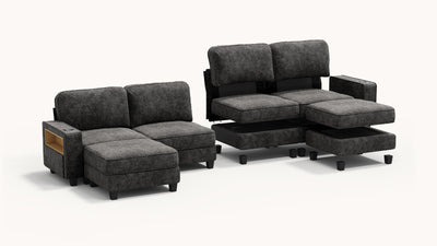 EMMA 6 Seats U Shape Modular Sofa