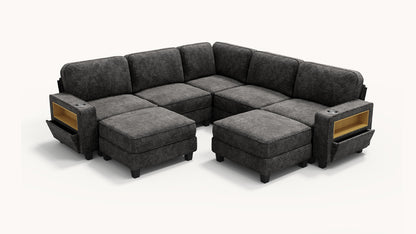 EMMA 4 Seats L Shape Modular Sofa