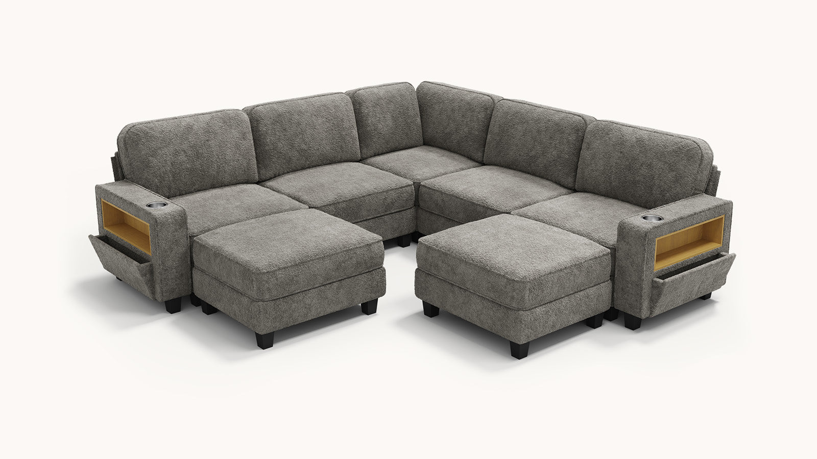 EMMA 4 Seats L Shape Modular Sofa